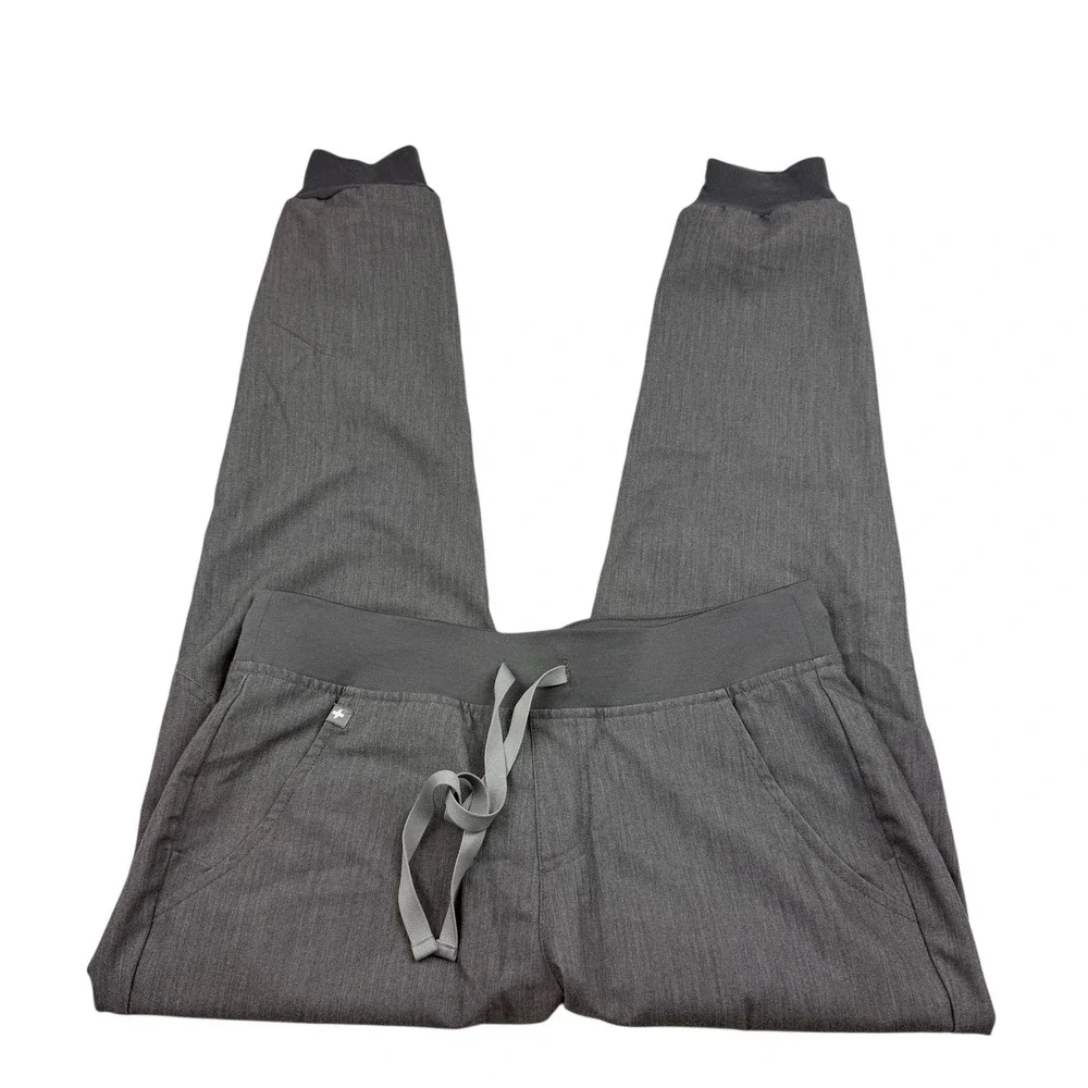 FIGS Technical Collection Men's Charcoal Grey Jogger Scrub Pants Size‎ Small